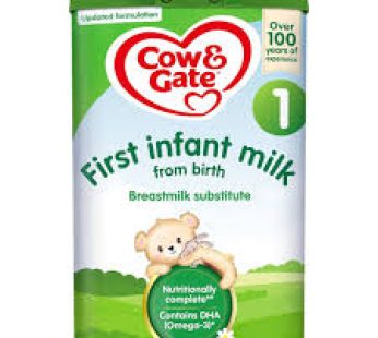 COW & GATE FIRST INFANT MILK FROM BIRTH