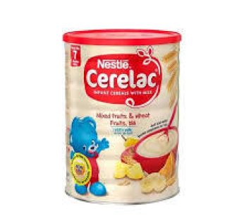CERELAC MIXED FRUIT & WHEAT 400GM