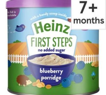 HEINZ BLUEBERRY PORRIDGE 7+ MONTH