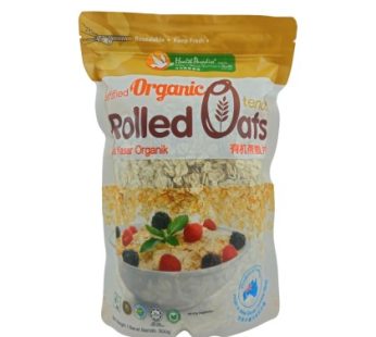 ORGANIC ROLLED OAT 500GM