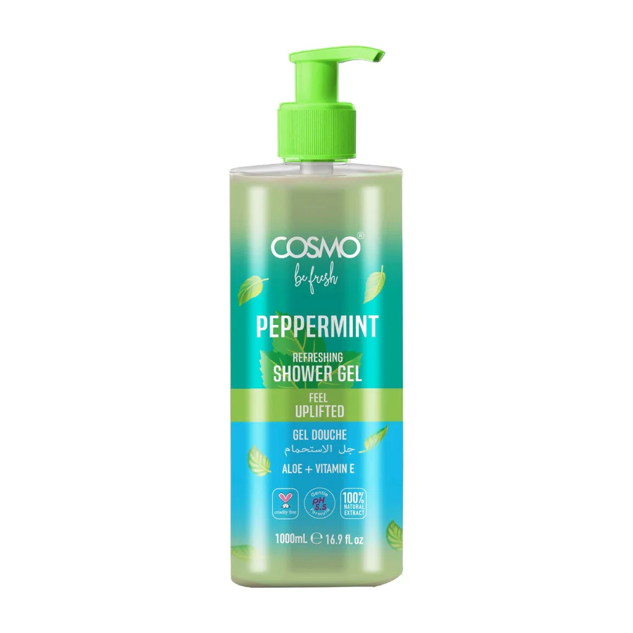 COSMO PEPPERMINT REFRESHING SHOWER GEL 1000ML